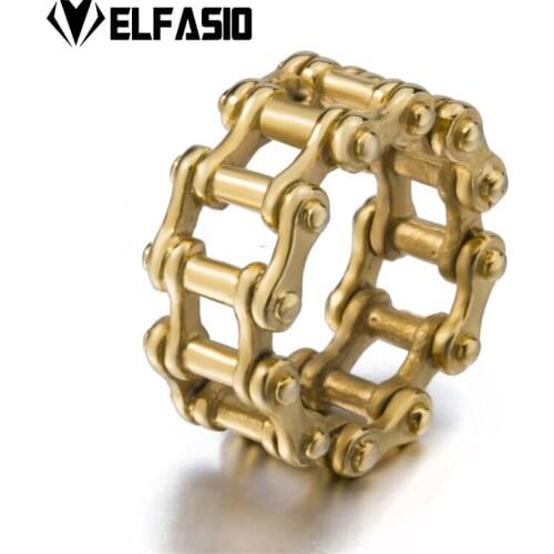Elfasio Punk Rings For Men