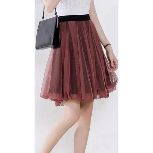 Elvvqp Women's Pleated Skirts