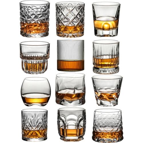 Whiskey Glasses,Scotch Glasses,Old Fashioned Whiskey Glasses/Perfect Gift for Scotch Lovers/Style Glassware for Bourbon/Rum