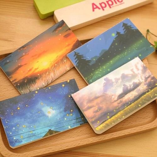 Cute Papelaria South Korea Stationery For Creative Cartoon Fireflies Notebook Laptop Students Prizes Wholesale Workbook