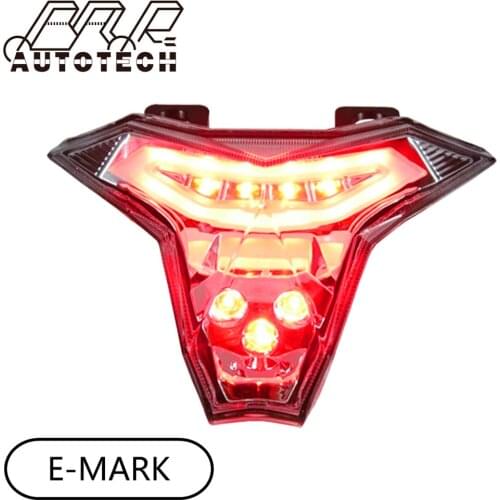 NEW led Brake Rear stop indicator lamp Integrated Turn Signal motorcycle tail light For Z1000 ZX10R