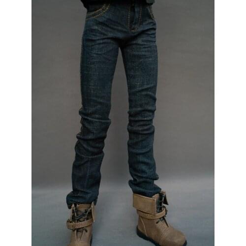 BJD doll clothes pants are suitable for 1/3 1/4 MSD SD Uncle size daily casual street jeans pantsuit doll accessories