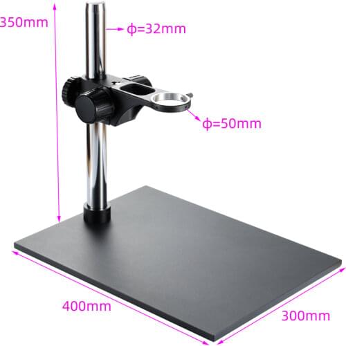 Industrial Electronic Video Microscope Camera Lens Ring Holder 50mm Standard Size Maintenance Platform Laboratory Applications