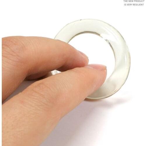 Gay Silicone Thongs Mens See-through Panties Sex Delay Ring High Elastic Soft Strange Underwear Slip Various Usage G-strings SM