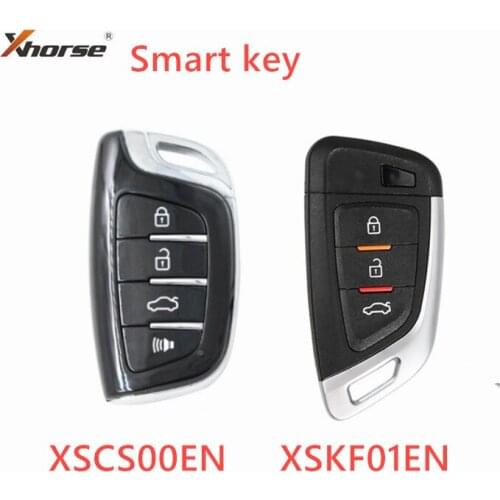 10pcs Xhorse VVDI Universial Smart Key Keyless go super Remote VVDI2 Car Key for Xhorse XSKF01EN XSCS00EN XSMQB1EN style