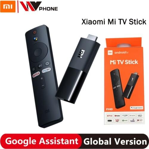 Xiaomi Mi TV Stick Global Version Android TV FHD HDR Quad Core HDMI 1GB RAM 8GB ROM Bluetooth Wifi Netflix Google Assistant