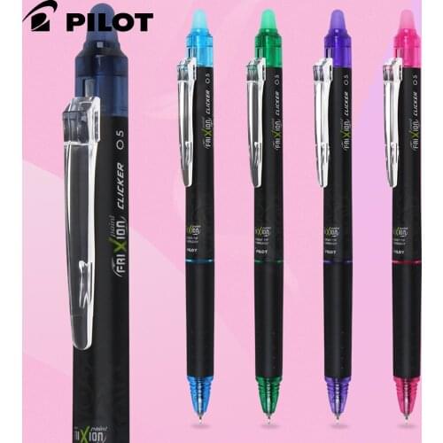 1pcs PILOT Thermally Erasable Press Gel Pen BLRT-FRP5 0.5mm Syringe Pen for Students, Temperature Control Ink