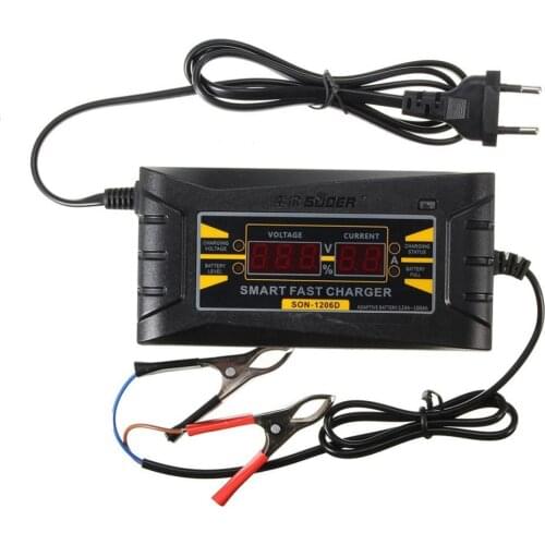 35% Hot Sales!!! 12V 6A Automatic Car LCD Digital Display Smart PWM Battery Charging Charger