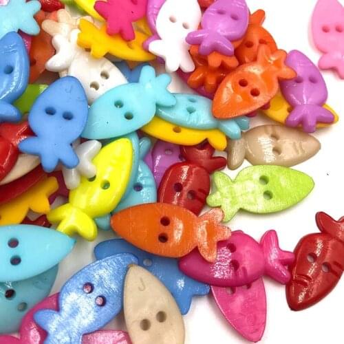 10/50/100pcs Mix Color Carrot Sewing Craft Scrapbook Button PT147