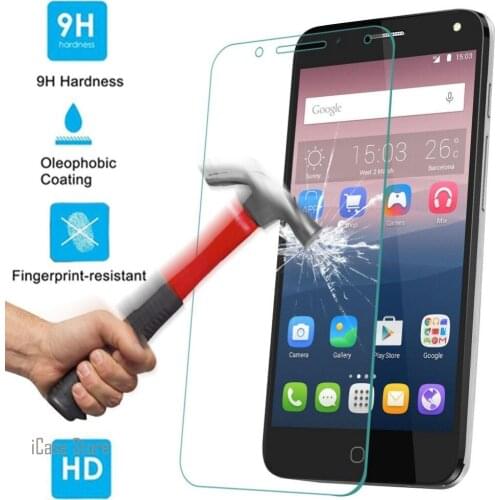 9H Tempered Glass Screen Protector For Alcatel idol 4S Verre Protective Toughened Film For idol 4S Temper Protection Trempe