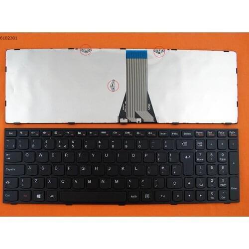 UK Layout New Replacement Keyboard for Lenovo G50-30 G50-45 G50-70 G50-70m G50-80 G51-35 G70-35 G70-70 G70-80 Laptop Black