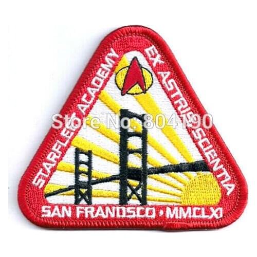 3.5" Starfleet Academy San Francisco Movie TV Series Baseball Cap Iron On Sew On Patch Cosplay Comstume Free Shipping