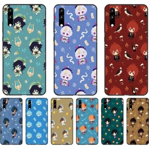 MaiYaCa Cartoon Cute Genshin Impact Phone Cases For Huawei Honor 8 8A 8X 9 10 20 30 Lite 7C 9XPro V10 V20 10i 20i