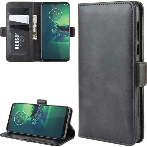 Case For MOTO G8 Plus Leather Wallet Flip Cover Vintage Magnet Phone Case For MOTO G8 Plus Coque