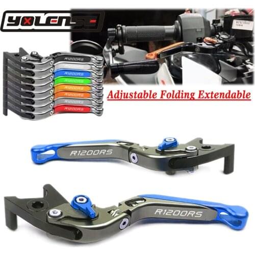 For BMW R1200RS R1200 RS R 1200RS 2015 2016 2017 Motorcycle Accessories Adjustable Folding Extendable Brake Clutch Levers
