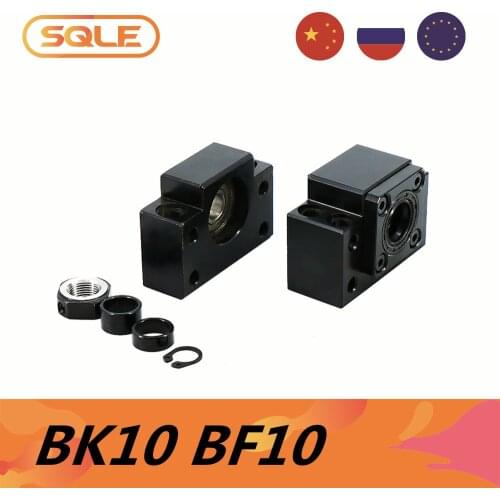 EU warehouse BK10 BF10 bearing SFU1204 SFU1205 SFU1210 Ball Screw End Support for CNC