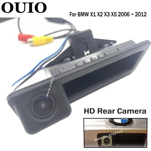 HD rear view camera For BMW X1 X2 X3 X5 2006 ~ 2012 Backup Parking Reversing Camera