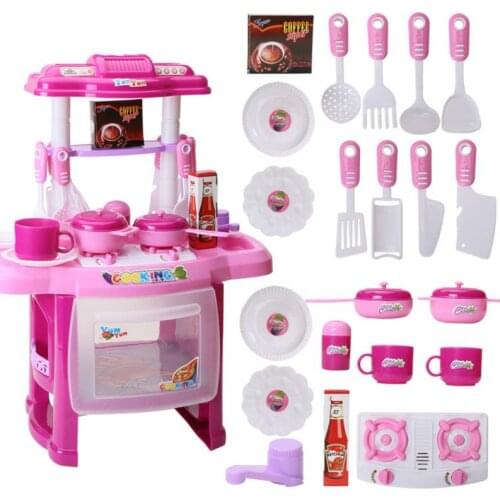 Kid Play House Toy Kitchen Mini Machine Simulation Miniature Children Cooking Food Pretend Interactive Dishwasher Girls Toys NEW