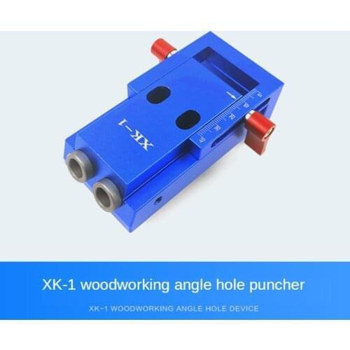 Mini Style Pocket Hole Jig Kit System for Wood Working & Joinery and Step Drill Bit & Accessories Wood Work Tool