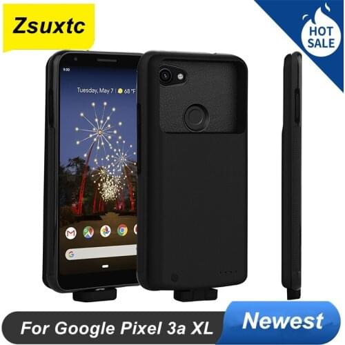 Fashion Smart Battery Case For Google Pixel 3a XL 5000Mah Cover 3aXL Charger Case Power Bank For Google Pixel 3a XL Battery Case