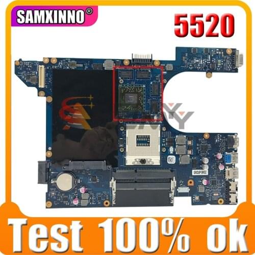 Original Laptop motherboard For DELL Inspiron 5520 Mainboard CN-06D5DG 06D5DG QCL00 LA-8241P SLJ8C 216-0833000 DDR3