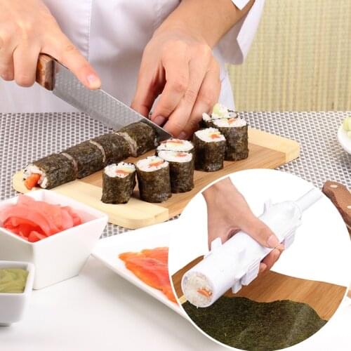 Sushi Maker Sushi Roller Device Kit DIY Rice Mold Sushi Making Machine Kitchen Rice Mold Sushi Tool