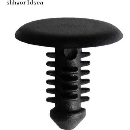 Shhworldsea automotive plastic fasteners retainer for mazda 9924-90-512B fits into 4mm hole