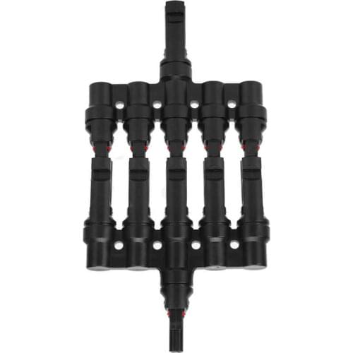 Volt power supply 2Pcs Branch Connector 5 to 1 Photovoltaic Cable Connecting Pipe for Solar Energy Panel Switch Power Supply