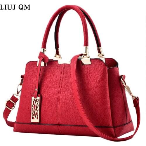 Bags For Women 2021 Fashion Handbag PU Leather Shoulder Bag Ladies Large Capacity Crossbody HandBags Women Bolsos Para Mujer