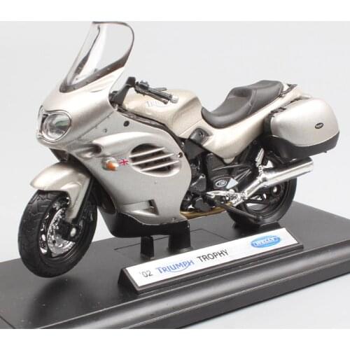 1:18 scale 2002 Triumph Trophy touring motorcycle Motorbikes metal miniature model collection gifts Diecast Kids toys for boys