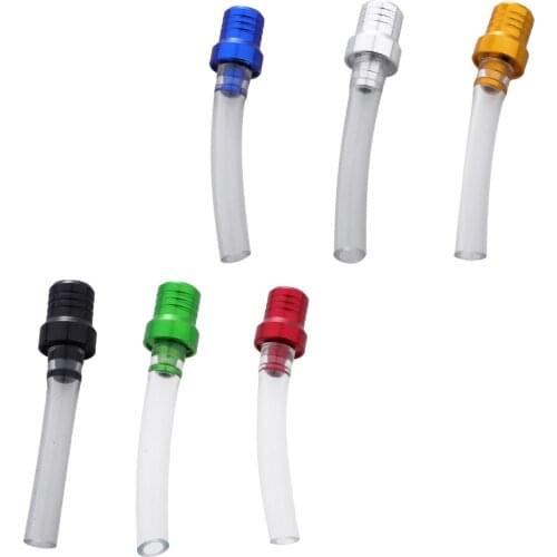 1 pcs 6 Color Gas Fuel Tank Cap Valve Vent Breather Tube ATV Dirt bike Scooter