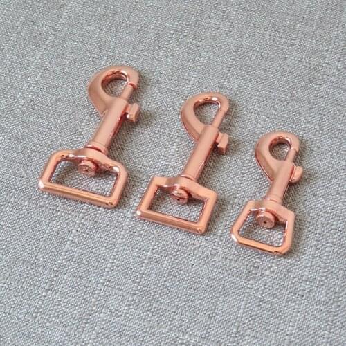 100 pcs 15mm 20mm 25mm strong metal buckle DIY bag dog leash rope belt straps buckle clip hook buckle sewing accessory hardware