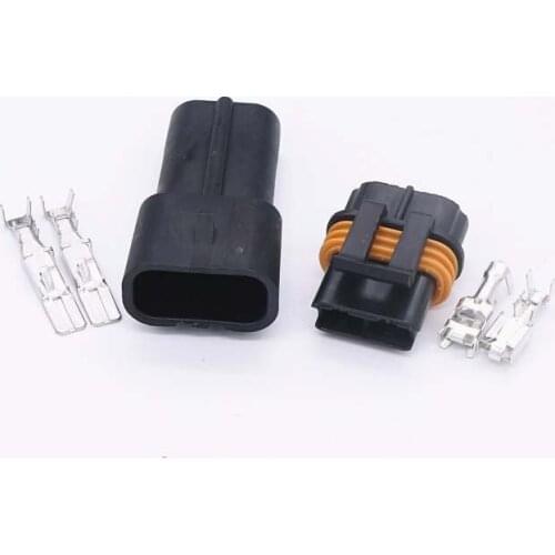 12033769 12034269 Delphi 2 Pin Car Wire Male Female Plug Automotive Metri-pack 630 Series Fan auto Electrical connector