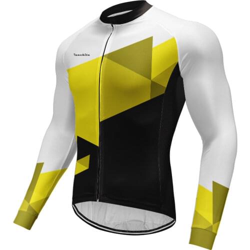 2020 runchita Cycling Jersey Breathable Clothes Pro team Racing Bicycle Long sleeve Cycling Clothing Maillot Ropa Ciclismo Hombr