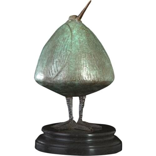 ArtsHom DW-208 Vintage Abstract Bird Statue Figurine Bronze Animal Sculpture Nordic Household Decoration Vintage Metal Artwork