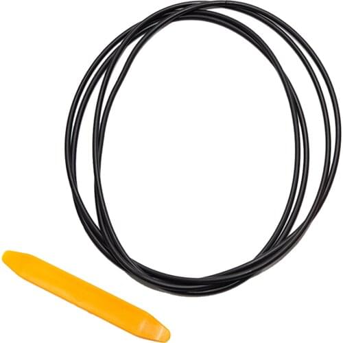 Wind Noise Reduction Kit Sunroof Seal Strip fits for Tesla Model 3, Professional Accessories Black Color
