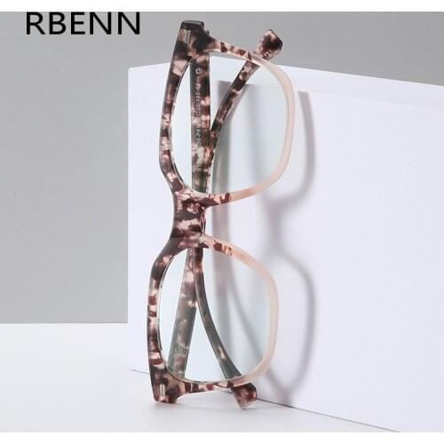 RBENN Big Frame Square Blue Light Blocking Glasses Men Women Ultralight TR90 Anti Harmful Rays Eyeglass Computer Gaming Eyewear