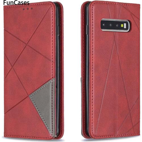 Half Wrapped Cases For capa Samsung S10E Wallet sFor Samsung Galaxy carcaso S10 Lite Plus S9 Hoesje PU Leather Wallet Case