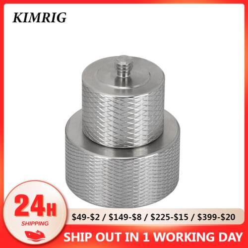 KIMRIG DSLR Camera Removable Counterweight 300g (200g+100g) Balancing Moment For DJI Ronin S Zhiyun Gimbal Stabilizer