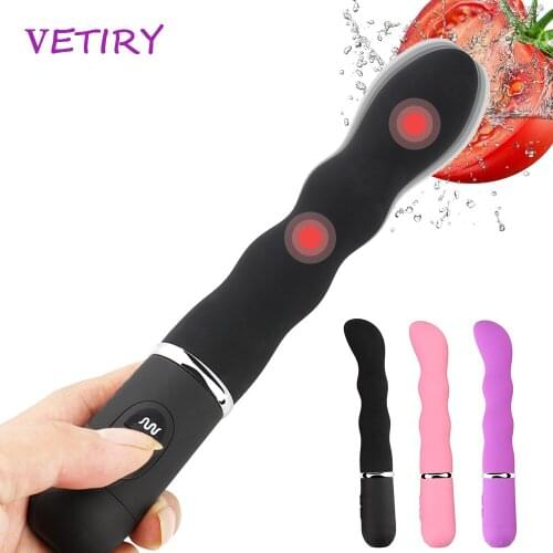 VETIRY Dildo Vibrator AV Stick Screw Thread Vibrator Sex Toys For Women G-spot Massager Female Masturbators Clitoris Stimulator