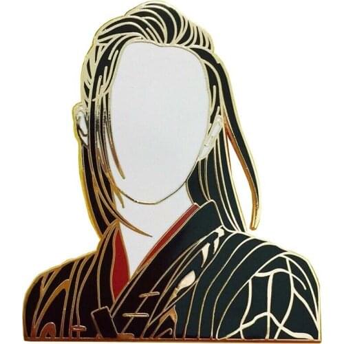 Wei Wuxian - The Untamed Characters Hard Enamel Pins Show your support for the greatest romance to ever exist