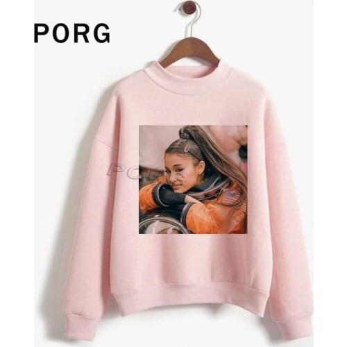 Ariana Grande 7 Fans Harajuku Women Hoodies Bluza Damska Aesthetic Gothic Oversized Sweatshirt Fashion Vintage Sweat Femme 2019