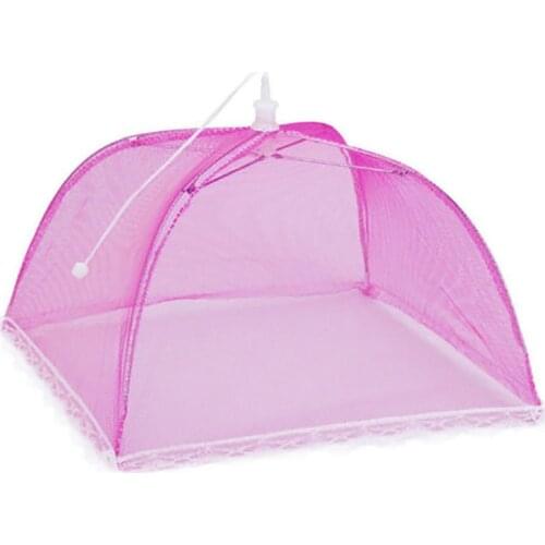 1 PC Pop Up Mesh Screen Food Covers Large Pop-Up Mesh Screen Protect Food Cover Tent Dome Net Umbrella Picnic Food Protector