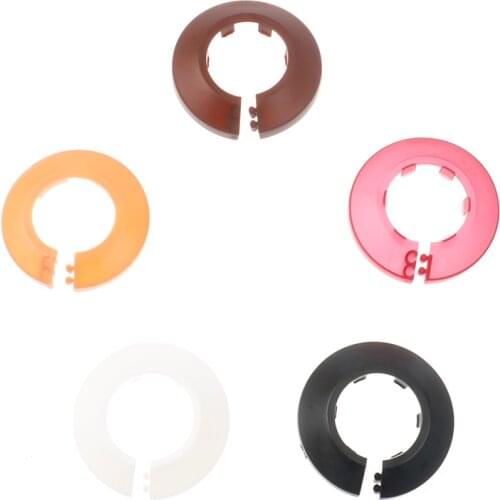 2pcs Plastic Wall Hole Duct Cover Shower Faucet Angle Valve Pipe Plug Heating Pipe Cover Cover Decorative Snap-on