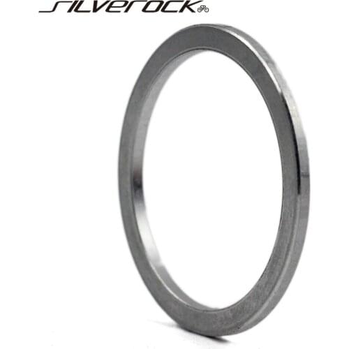 5pcs 2.0mm Aluminium Bicycle Flywheel Hub Cassette Spacers MTB Road Bike Washer Bike Axle Washer Gasket Freewheel Gap 2.5g