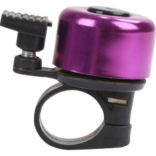 6-Color Metal & Plastic Ring Handlebar Bell Sound for Bicycle Cycling Alarm Bike Mechanical Aluminum Bell Ring Loud Horn