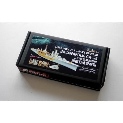 Flyhawk FH350113 1/350 USS Cruiser Indianapolis Upgrade Parts for Trumpeter