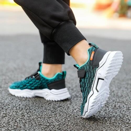 Kids Fashion New Students Popular Casual and Breathable Large Size 39 Childrens Shoes Stink-proof Lightness Sneakers