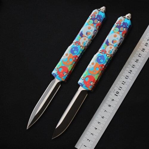 HIFINDER 70 knife Survival Blue colors D2 knives camping hunting knife Tactical Karambit cs go faca cuchillo Pocket EDC tool