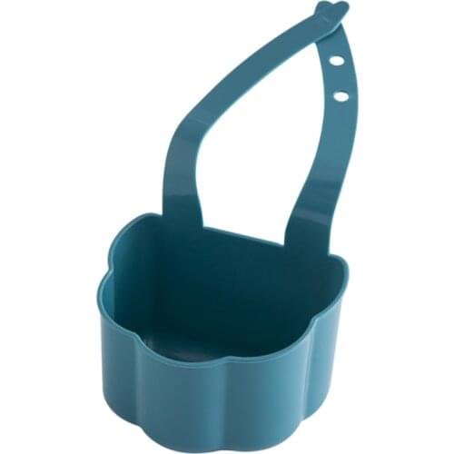 Kitchen Storage Basket Hanging Bag Sink Shelf Faucet Holder Drain Rack Organizer M17D